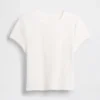 Camiseta de bebé con tejido de pan de miel