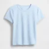 Camiseta de bebé con tejido de pan de miel