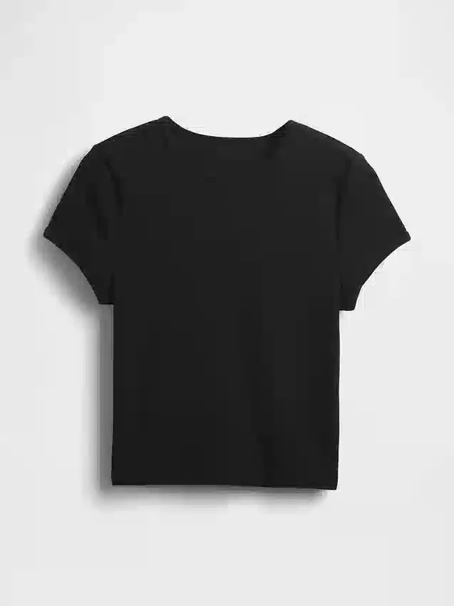 Camiseta de bebé con tejido de pan de miel