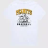Camiseta de béisbol de pantalones cortos «Peanuts» para niños pequeños