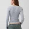 Camiseta de canalé moderna