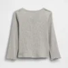 Camiseta de canalé para bebés y niños pequeños, combinable