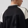 Camiseta de jersey con logotipo oversize de Ouigap