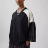 Camiseta de jersey con logotipo oversize de Ouigap