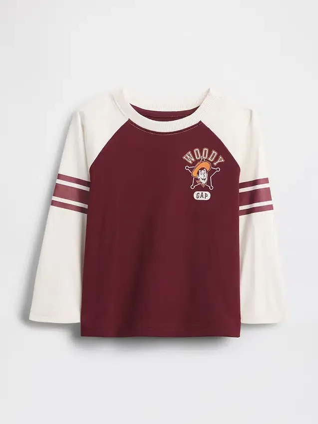 Camiseta de jersey con mangas raglán de GAP × Disney para Bebé y Niño