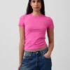 Camiseta de jersey de punto tupido