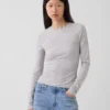 Camiseta de jersey de punto tupido
