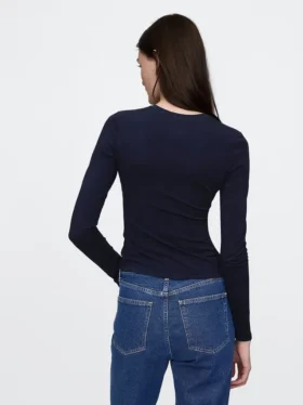 Camiseta de jersey de punto tupido