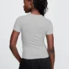 Camiseta de jersey de punto tupido