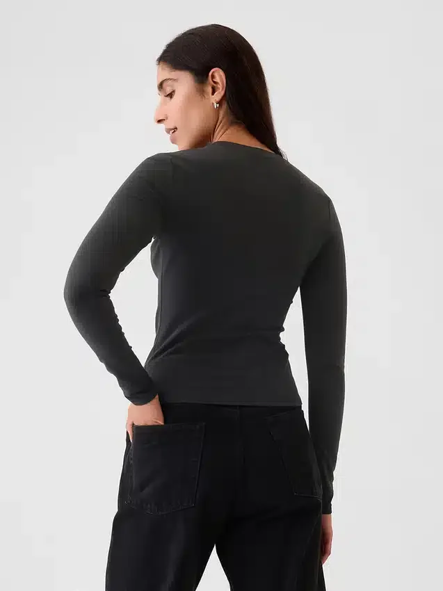 Camiseta de jersey de punto tupido