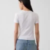 Camiseta de jersey de punto tupido