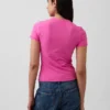 Camiseta de jersey de punto tupido