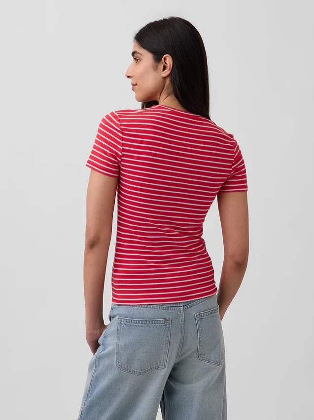 Camiseta de jersey de punto tupido