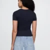 Camiseta de jersey de punto tupido