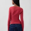 Camiseta de jersey de punto tupido