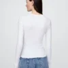 Camiseta de jersey de punto tupido