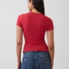 Camiseta de jersey de punto tupido