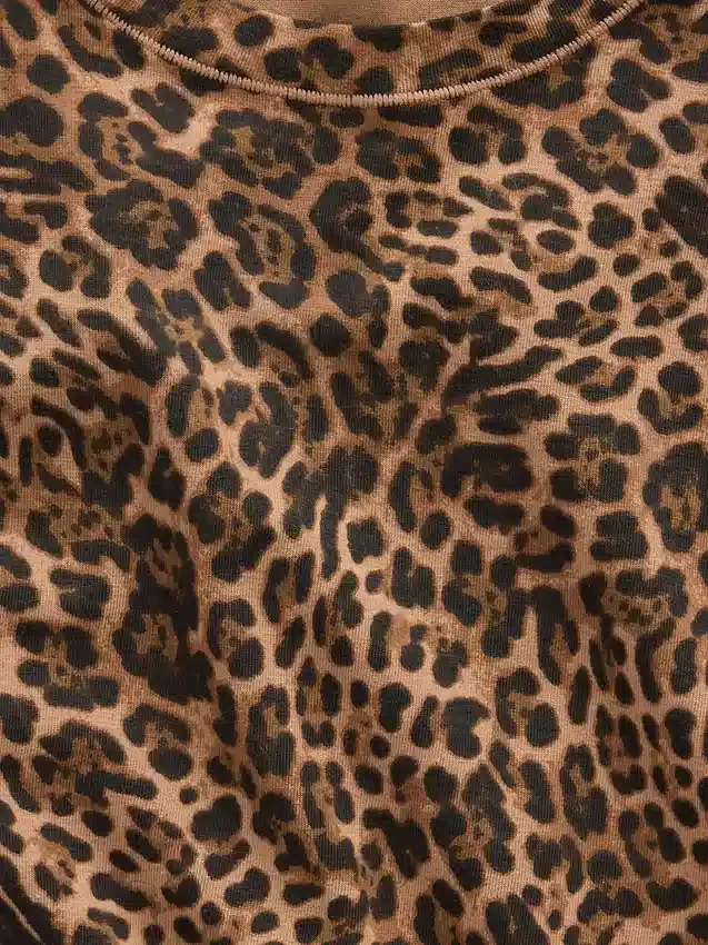 Camiseta de jersey de punto tupido