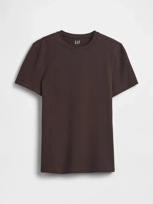 Camiseta de jersey de punto tupido