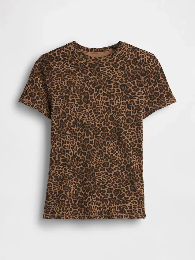 Camiseta de jersey de punto tupido