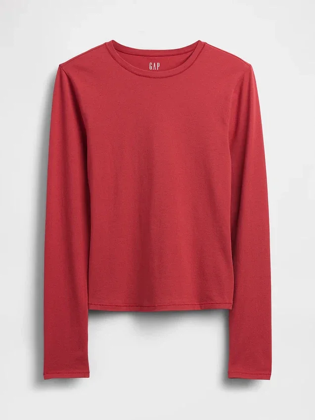 Camiseta de jersey de punto tupido