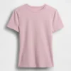 Camiseta de jersey de punto tupido