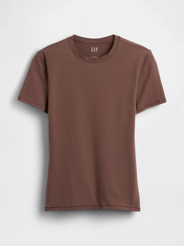 Camiseta de jersey de punto tupido
