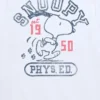 Camiseta de manga corta «Snoopy Phys Ed» de Peanuts para niños