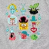 Camiseta de pantalones cortos para niños «The SpongeBob Movie: En busca de Squarepants» con estampado de cuadrícula
