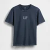 Camiseta de peso grueso con logo y corte holgado