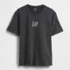 Camiseta de peso grueso con logo y corte holgado