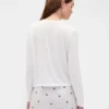 Camiseta de pijama con bolsillo de modal supersuave
