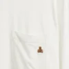 Camiseta de pijama con bolsillo de modal supersuave
