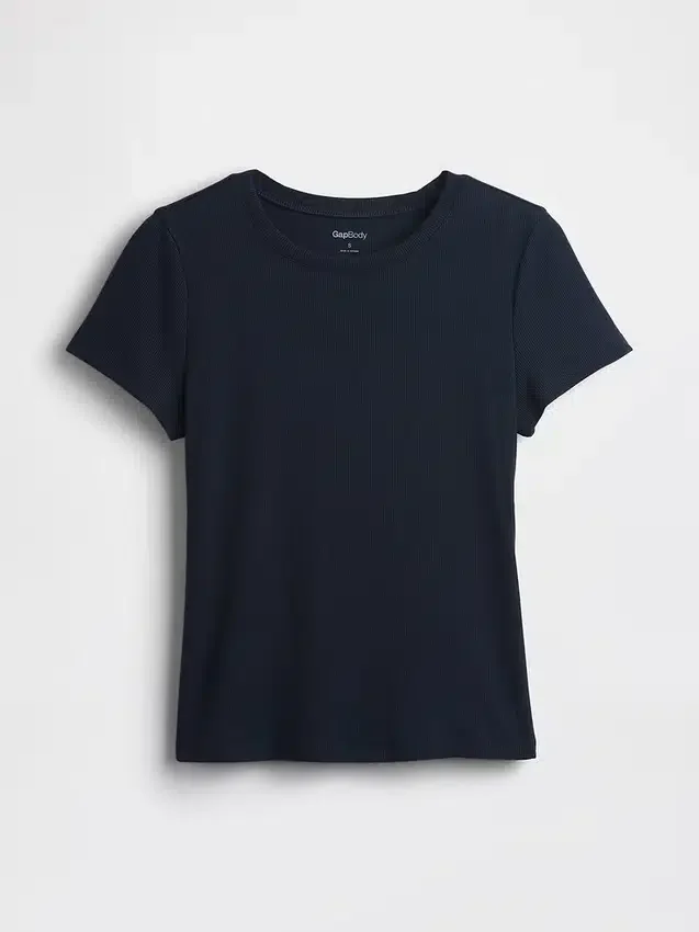 Camiseta de pijama con canalé fino
