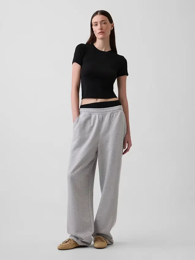 Camiseta de pijama de modal acanalado ultrasuave