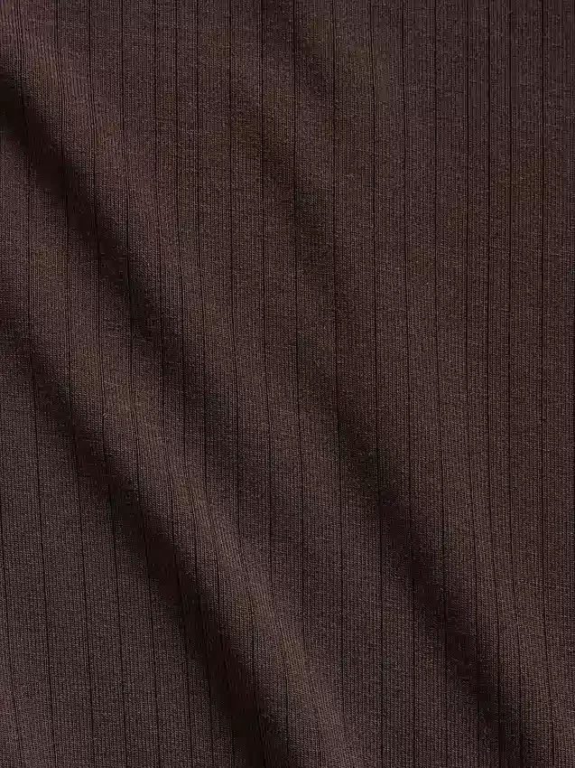 Camiseta de pijama de modal acanalado ultrasuave