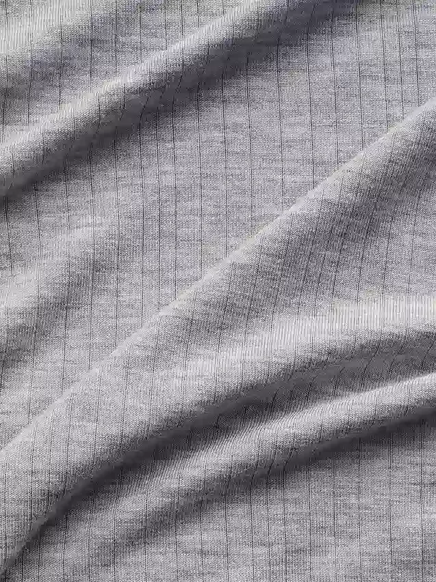 Camiseta de pijama de modal acanalado ultrasuave