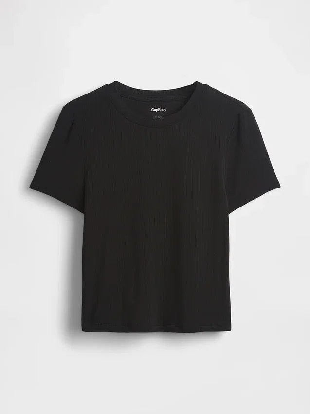 Camiseta de pijama de modal acanalado ultrasuave