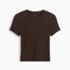 Camiseta de pijama de modal acanalado ultrasuave