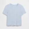 Camiseta de pijama de modal acanalado ultrasuave