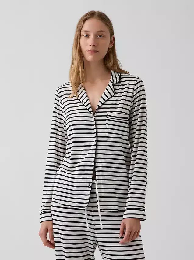 Camiseta de pijama de modal supersuave para la parte de arriba