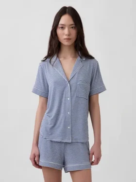 Camiseta de pijama de modal supersuave para la parte de arriba