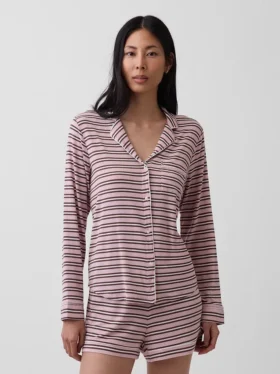 Camiseta de pijama de modal supersuave para la parte de arriba