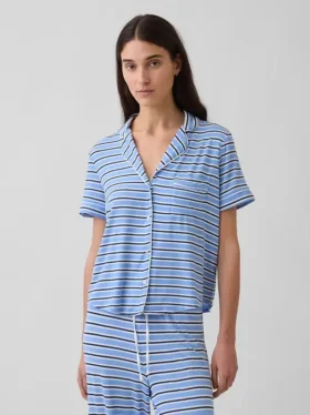 Camiseta de pijama de modal supersuave para la parte de arriba