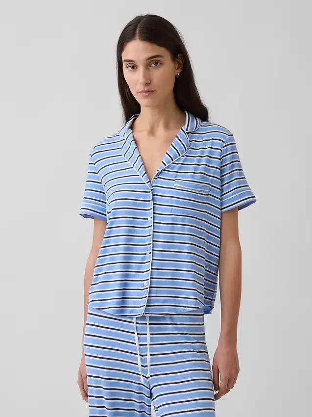 Camiseta de pijama de modal supersuave para la parte de arriba