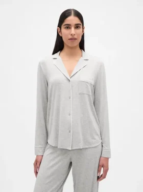 Camiseta de pijama de modal supersuave para la parte de arriba