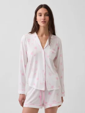 Camiseta de pijama de modal supersuave para la parte de arriba