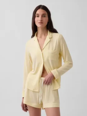 Camiseta de pijama de modal supersuave para la parte de arriba