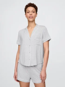 Camiseta de pijama de modal supersuave para la parte de arriba