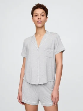 Camiseta de pijama de modal supersuave para la parte de arriba